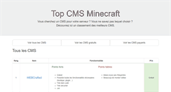 Desktop Screenshot of cms-minecraft.com