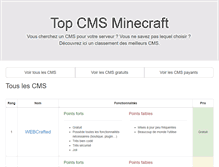 Tablet Screenshot of cms-minecraft.com